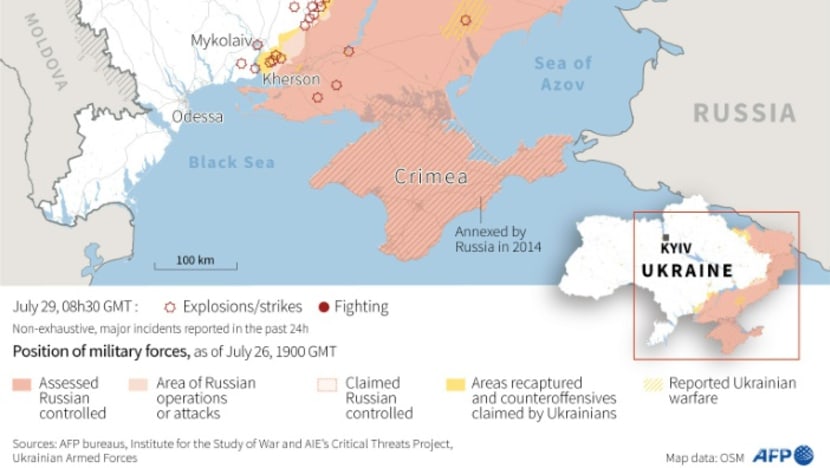 Kyiv urges UN, Red Cross to help Russia-held forces as gas flows cut Kyiv urges UN, Red Cross to help Russia-held forces as gas flows cut