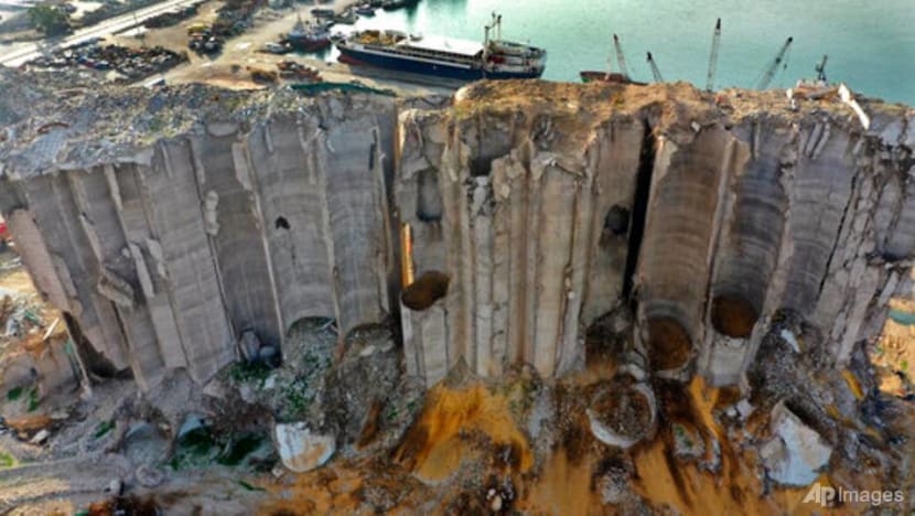 Beirut silos at heart of debate about remembering port blast