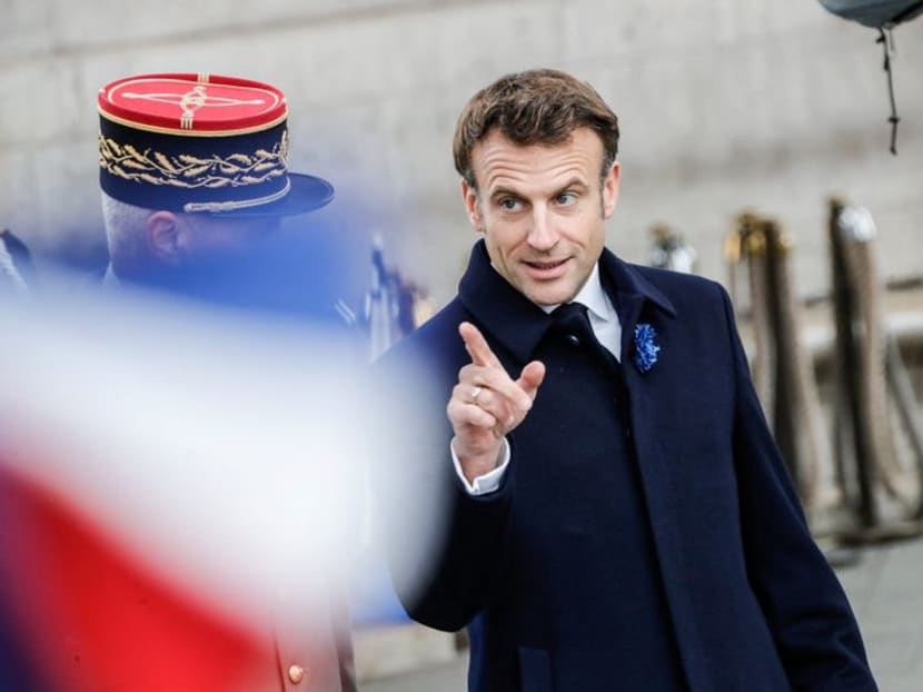 France s macron leaves door ajar to proscribe iran s guards as more