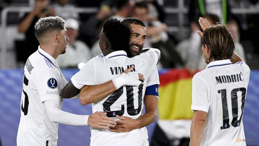 Real beat Eintracht 2-0 for record-equalling fifth UEFA Super Cup win Real beat Eintracht 2-0 for record-equalling fifth UEFA Super Cup win