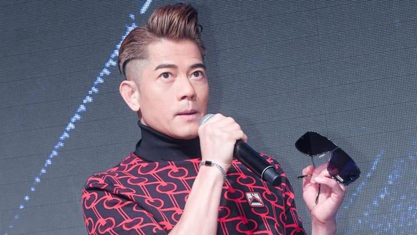 Aaron Kwok’s daughters are growing up multilingual