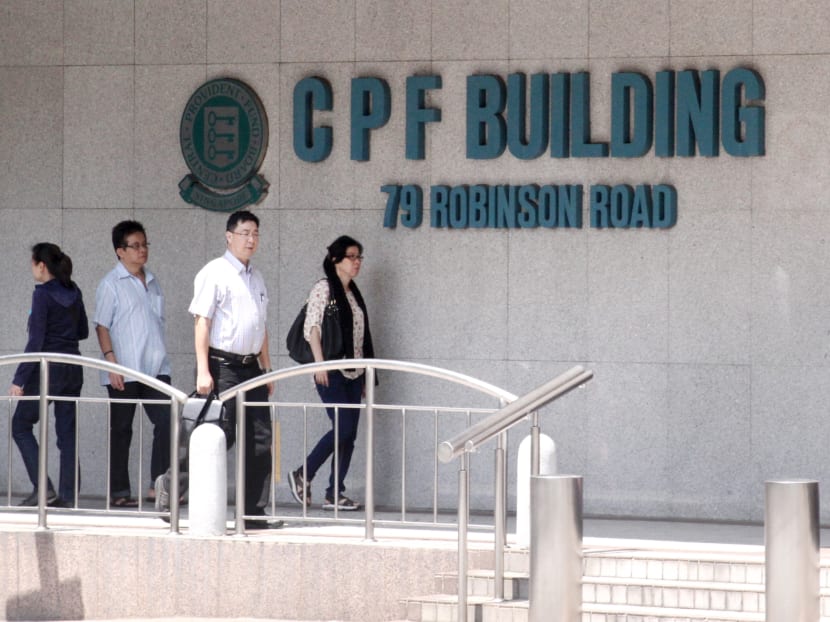 CPF Building at 79 Robinson Road. TODAY file photo