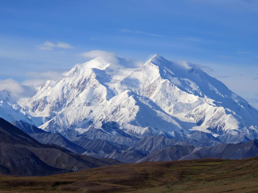 Mount McKinley in Denali National Park, Alaska, on Aug 19, 2011. Photo: AP