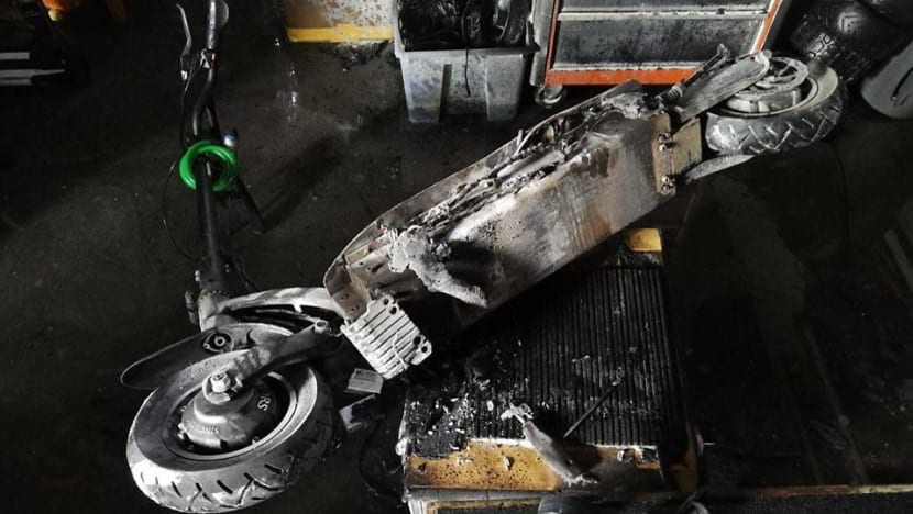 S$100 'early disposal incentive' for e-scooters that do not meet fire safety standards: LTA S$100 'early disposal incentive' for e-scooters that do not meet fire safety standards: LTA