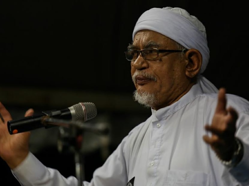 Parti Islam Se-Malaysia president Abdul Hadi Awang has tabled a Bill on the implementation of Islamic penal code in Kelantan in Parliament. Photo: Malay Mail Online.
