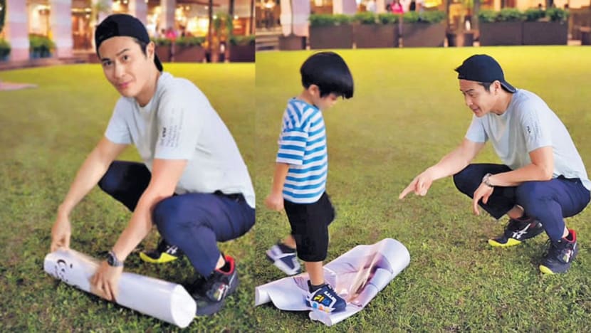 "My Son Needs A Lesson On Respect": Kevin Cheng After His 3-Year-Old Son Stomps On His Scarlet Heart Poster