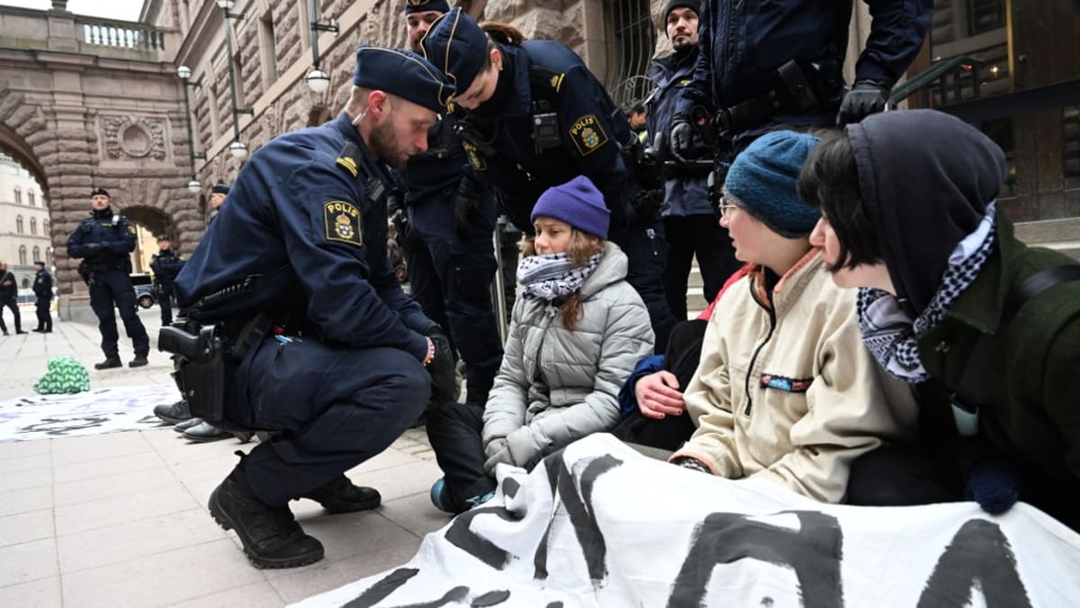 Greta Thunberg charged over Sweden climate protests