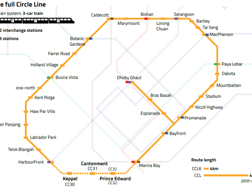 Three new stations to close loop on Circle Line TODAY