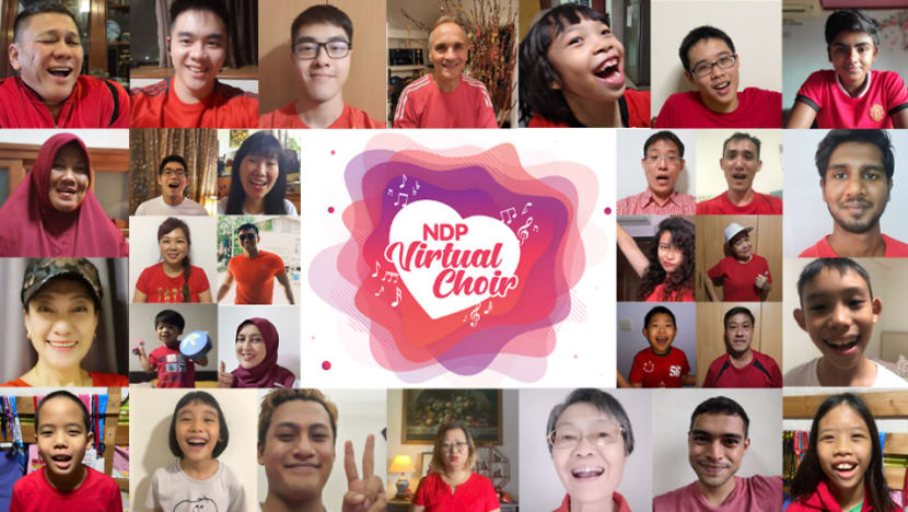 Singaporeans invited to 'sing with one voice' in the first NDP virtual choir Singaporeans invited to 'sing with one voice' in the first NDP virtual choir