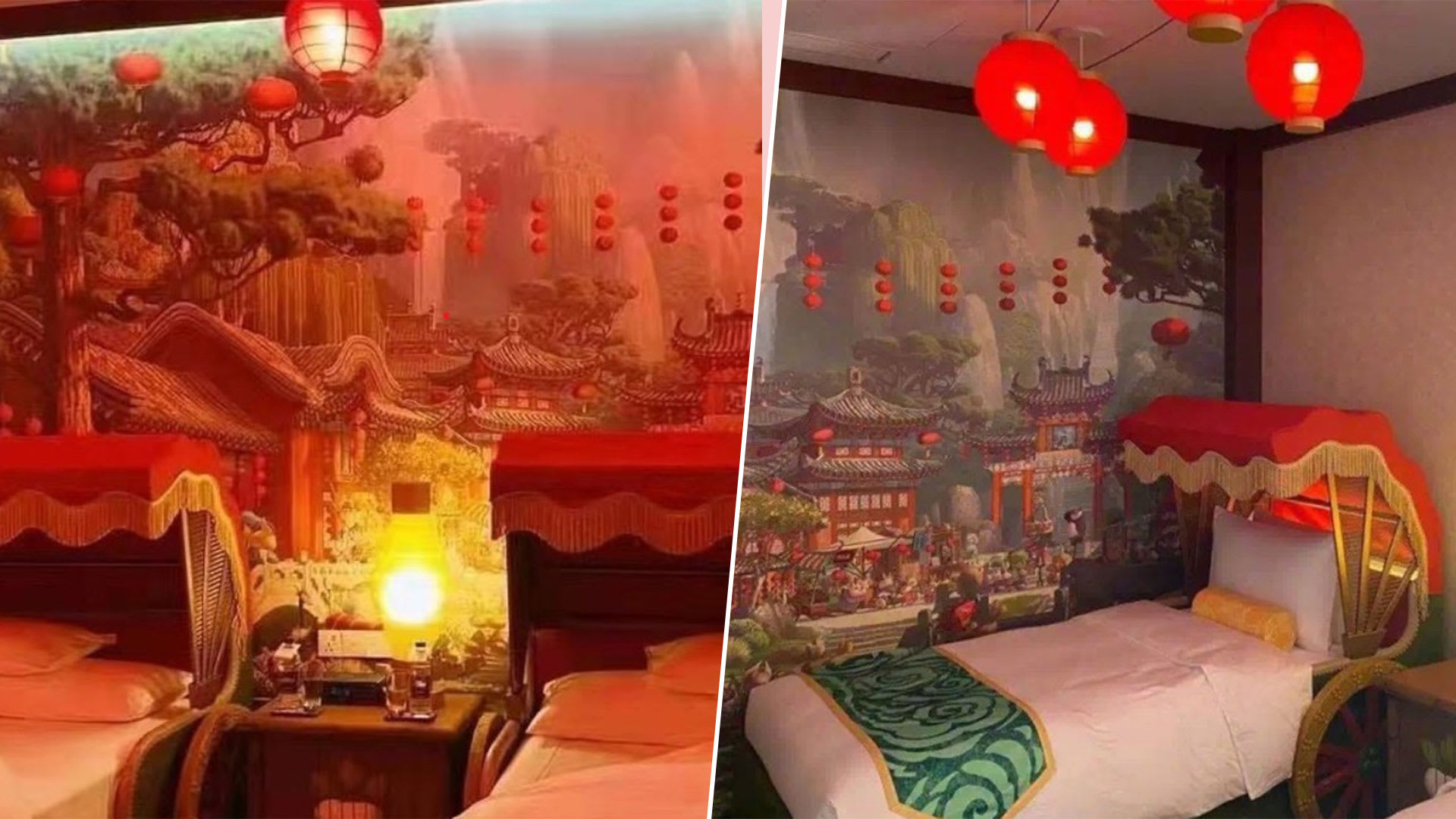 Universal Studios Beijing’s Kung Fu Panda-Themed Hotel Room Looks Like “Hell”, Say Netizens Universal Studios Beijing’s Kung Fu Panda-Themed Hotel Room Looks Like “Hell”, Say Netizens