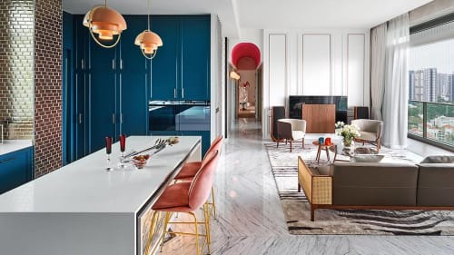 For a young Singapore family, this colourful apartment is a whimsical haven