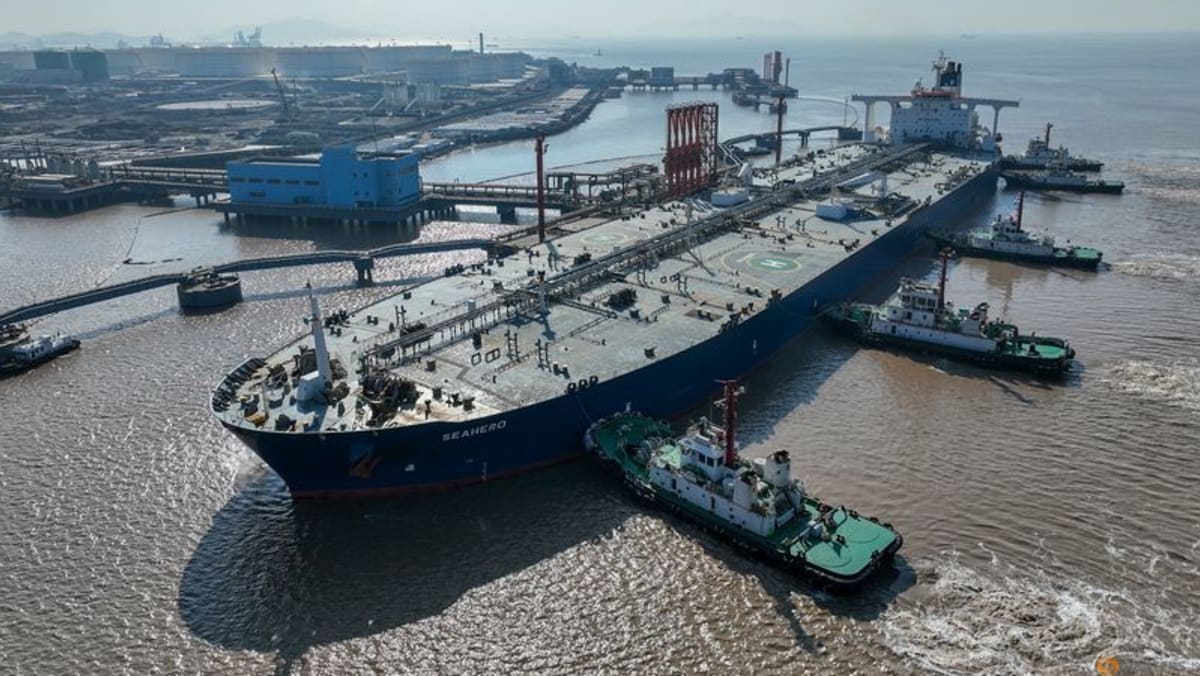 Oil prices ease as bearish China data fuels demand concerns