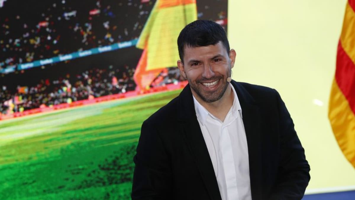 Aguero in talks with Argentine FA over backroom staff role at World Cup -  CNA