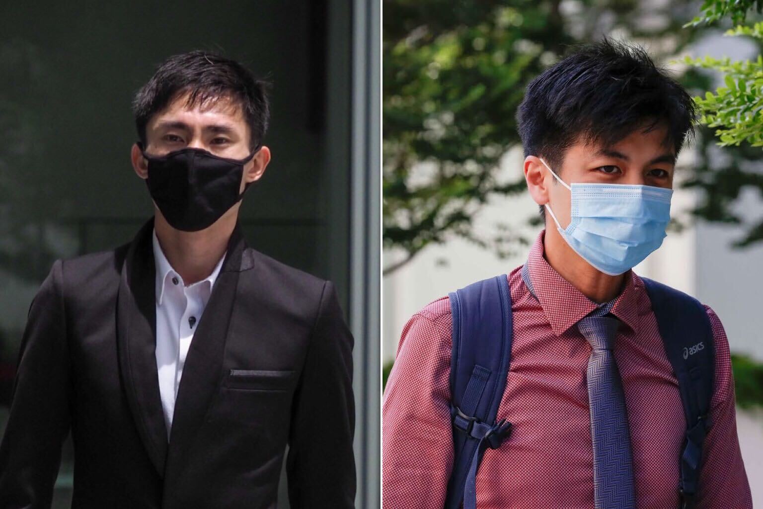 Dr Ashley Liew (right) had won his defamation lawsuit against national teammate Soh Rui Yong (left) in September last year.