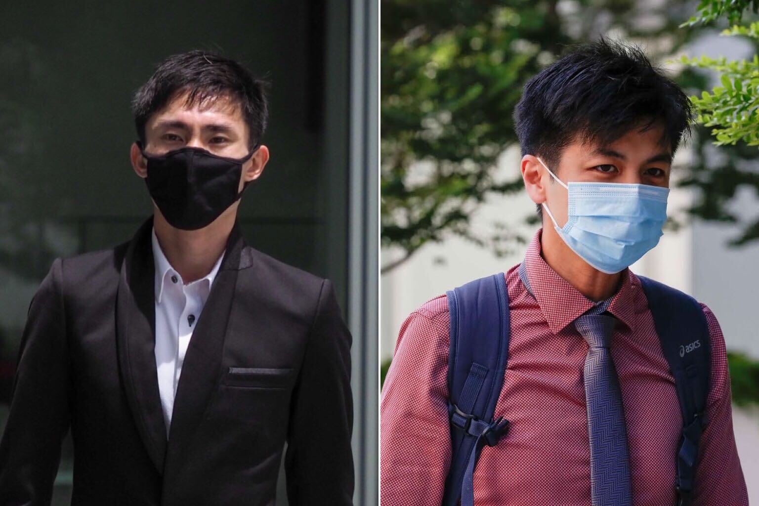 Dr Ashley Liew (right) had won his defamation lawsuit against national teammate Soh Rui Yong (left) in September last year. Dr Ashley Liew (right) had won his defamation lawsuit against national teammate Soh Rui Yong (left) in September last year.