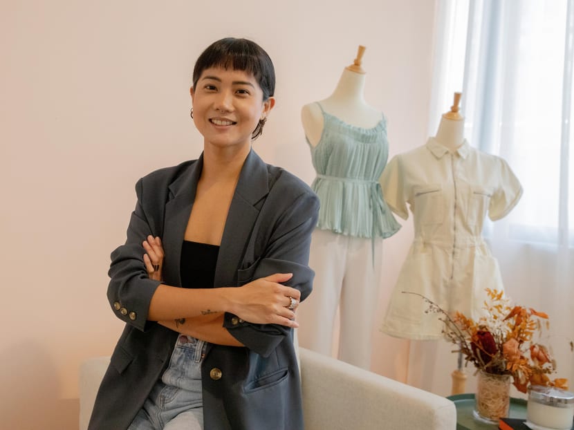 Ms Dione Song, chief executive officer of fashion retailer Love, Bonito, said she had always shied away from leadership roles in the past. Ms Dione Song, chief executive officer of fashion retailer Love, Bonito, said she had always shied away from leadership roles in the past.