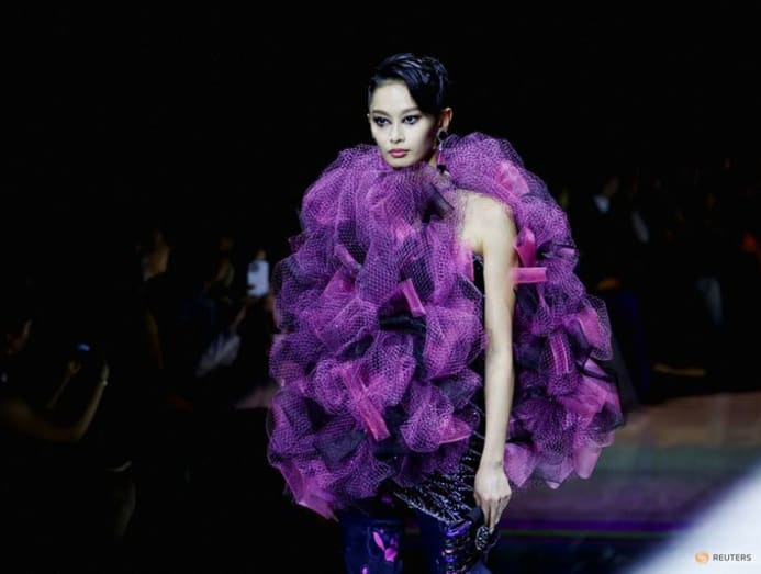 Armani dazzles with a sparkling couture show in Paris - CNA Lifestyle