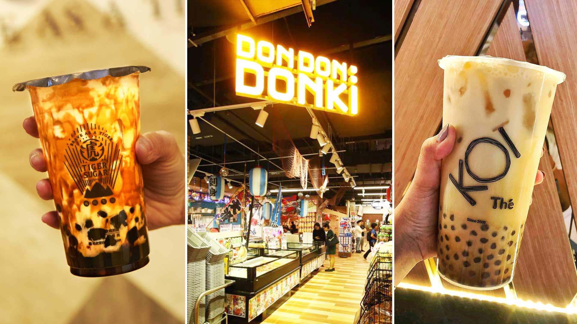 Don Don Donki, Bubble Tea Shops Remain Open From Apr 7 To May 4