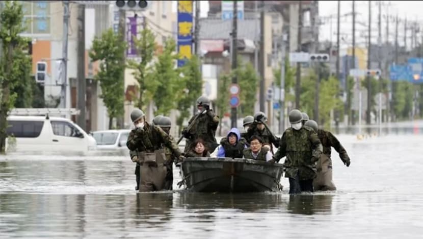 Banjir di Jepun semakin buruk, angka korban naik kepada 59