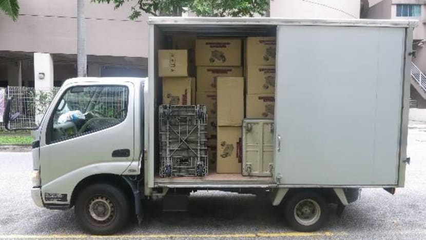 More than 6,000 cartons of duty-unpaid cigarettes seized in Woodlands, 5 arrested 
