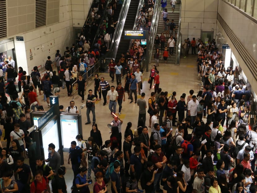 Telco services were suspended in the Circle Line on Nov 4. TODAY file photo