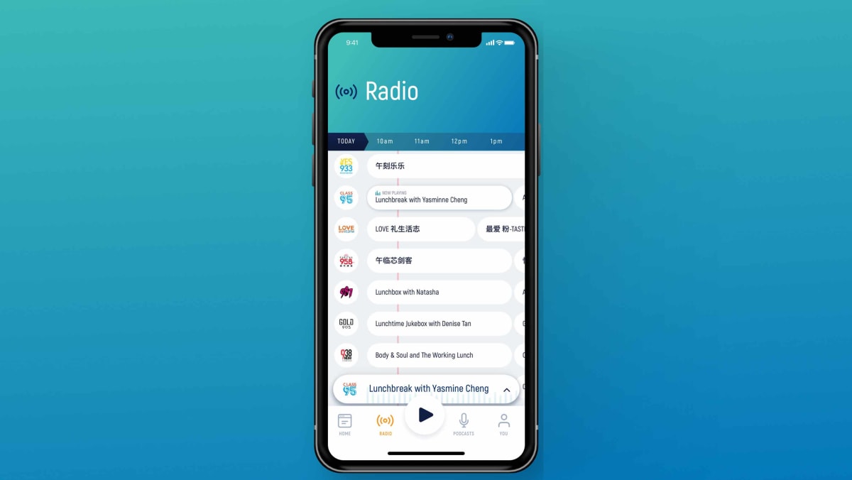 Mediacorp launches new MeRadio app with clearer audio more