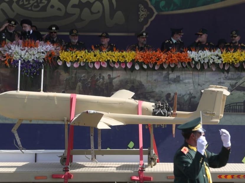 Iran Parades New longest range Drone On Iraq War Anniversary state iran-parades-new-longest-range-drone-on-iraq-war-anniversary-state-media