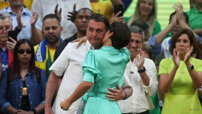 Brazil's Bolsonaro officially launches re-election bid, says army on his side Brazil's Bolsonaro officially launches re-election bid, says army on his side