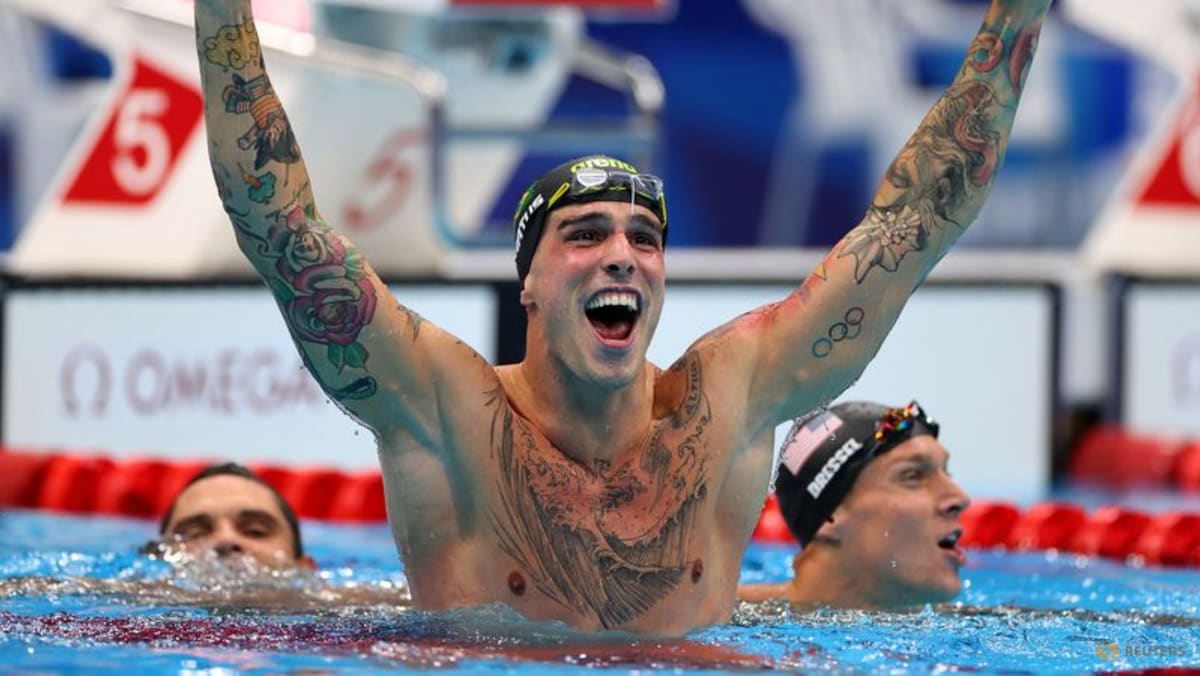 Brazilian swimmer Fratus, feted for Tokyo bronze joy, to miss Paris
