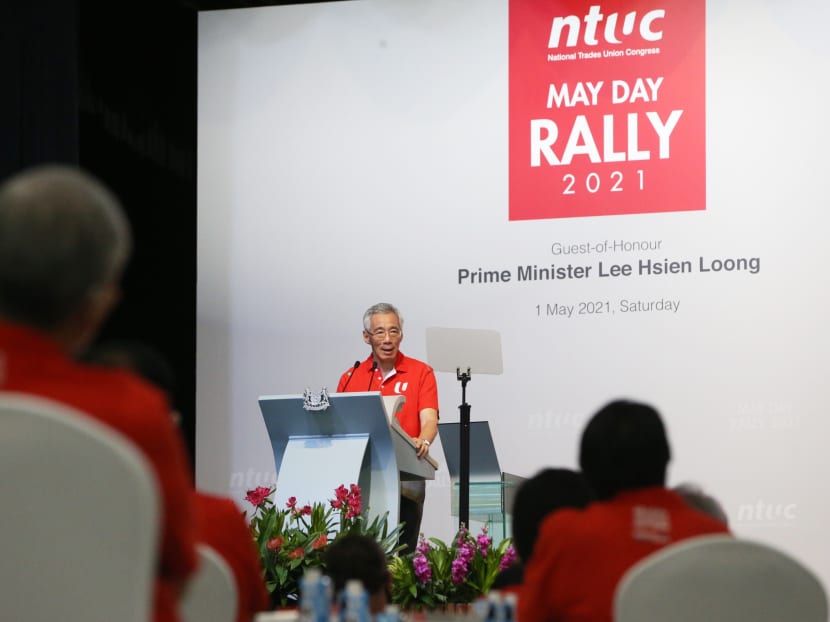 In his May Day rally, PM Lee says that with new strains of the coronavirus emerging, Singapore's Covid-19 situation can quickly deteriorate again. In his May Day rally, PM Lee says that with new strains of the coronavirus emerging, Singapore's Covid-19 situation can quickly deteriorate again.