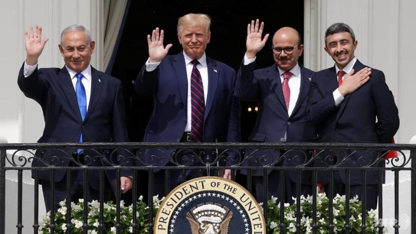 Israel establishes full ties with Bahrain, UAE at White House Israel establishes full ties with Bahrain, UAE at White House