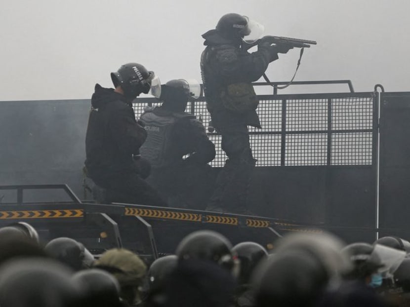 Kazakh president fails to quell protests, ex-Soviet states offer help Kazakh president fails to quell protests, ex-Soviet states offer help