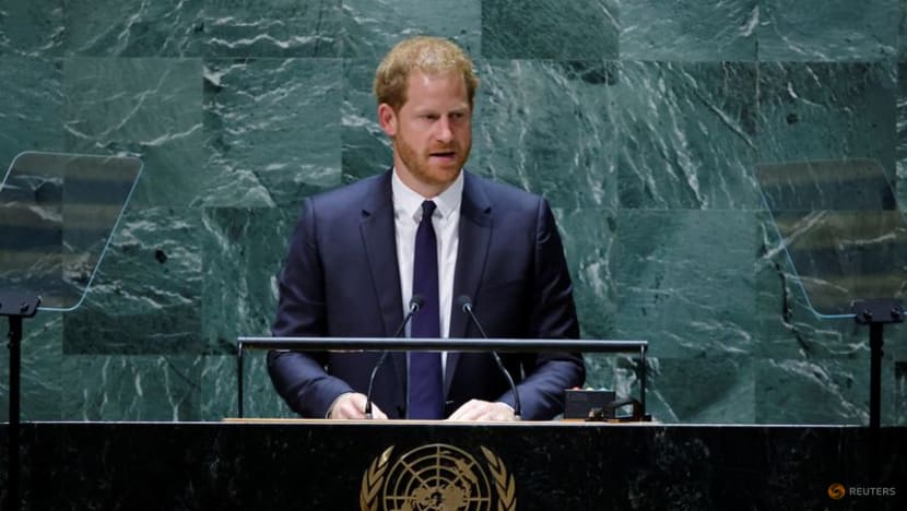 Prince Harry celebrates Mandela, urges climate action at UN Prince Harry celebrates Mandela, urges climate action at UN