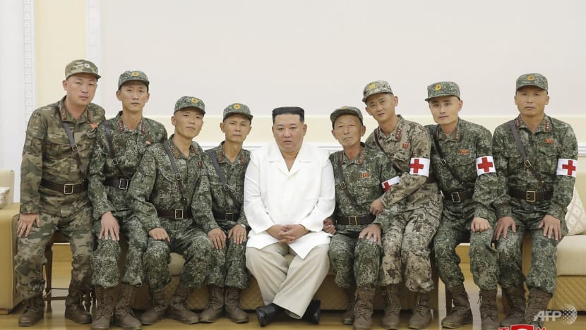 North Korea's Kim Jong Un praises military medics for frontline COVID-19 fight in capital North Korea's Kim Jong Un praises military medics for frontline COVID-19 fight in capital