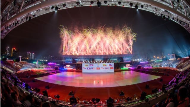 第31届东南亚运动会 开幕礼亮丽登场