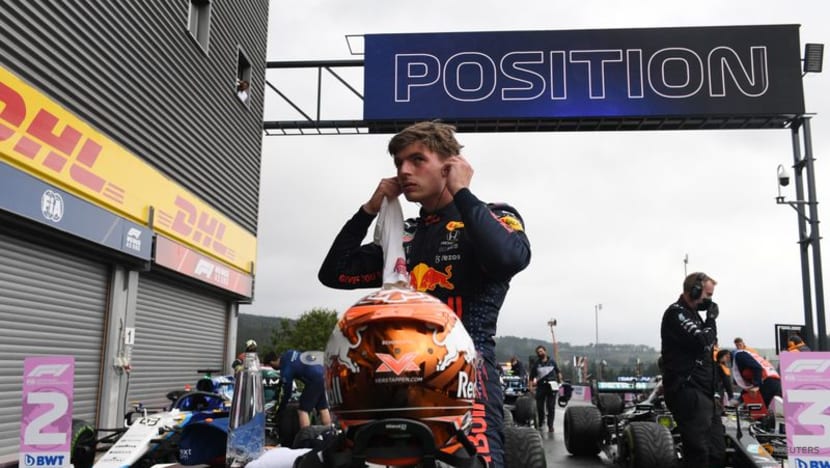 Motor racing:Verstappen secures pole in dramatic Belgian GP qualifying Motor racing:Verstappen secures pole in dramatic Belgian GP qualifying
