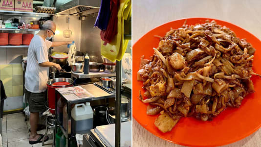 Popular Hock Kee Fried Kway Teow Hawker Unexpectedly Passes Away ‘After Serving His Last Plate’, Stall Closed For Good