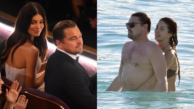 Leonardo DiCaprio带小女友度假　海中交缠全被拍