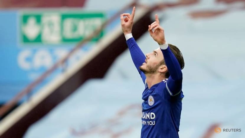 Football: Leicester's Rodgers says no timeline on injured Maddison's return Football: Leicester's Rodgers says no timeline on injured Maddison's return