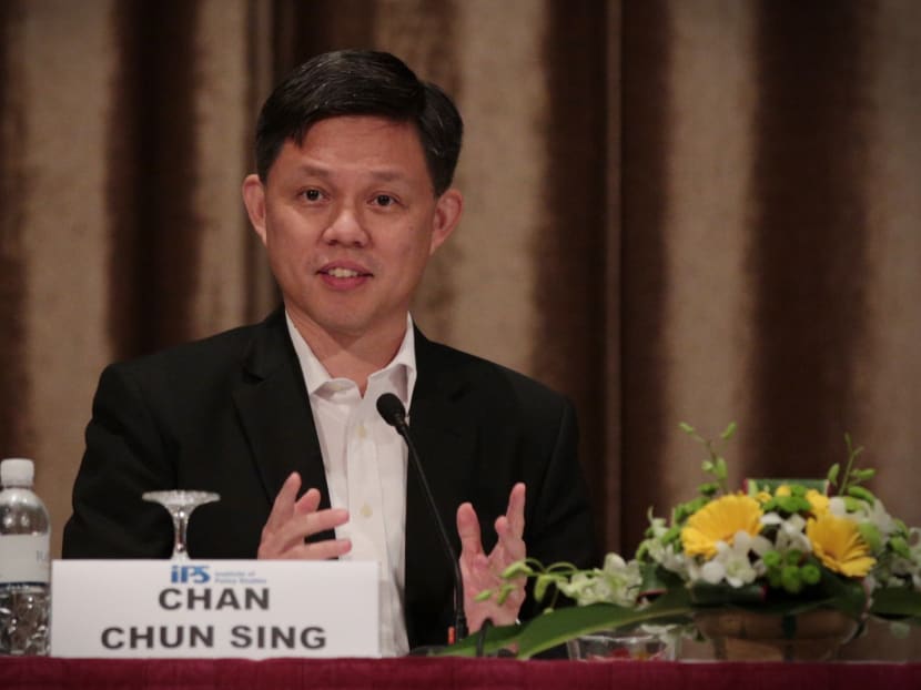Minister in the Prime Minister’s Office Chan Chun Sing said on Friday (Sept 8) that the Government went ahead with changes to the presidency scheme to preempt future problems if minority ethnic groups are not represented. Photo: Jason Quah/TODAY