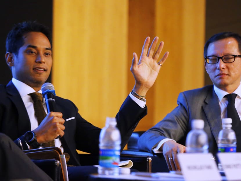 Singapore and Malaysia cannot continue to compare and obsess about which path the other country took, said Malaysia’s Minister of Youth and Sports Khairy Jamaluddin. Photo: Ernest Chua