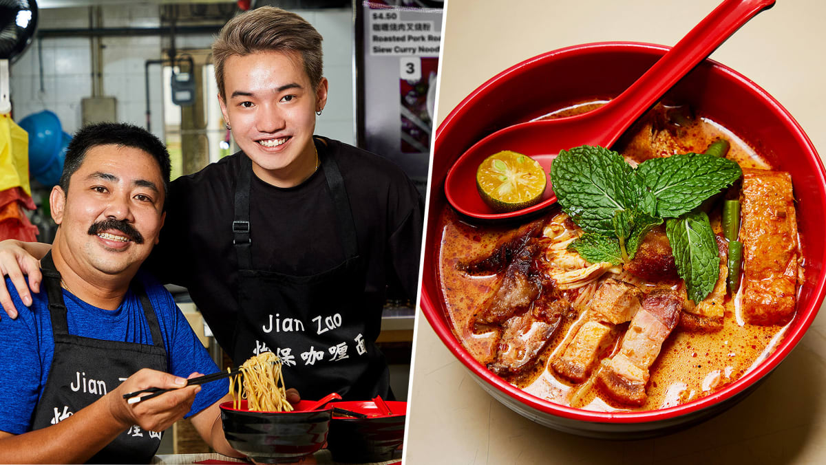 Father & Son Hawkers Sell Ipoh Curry Noodles Using 30YearOld Family Recipe TODAY