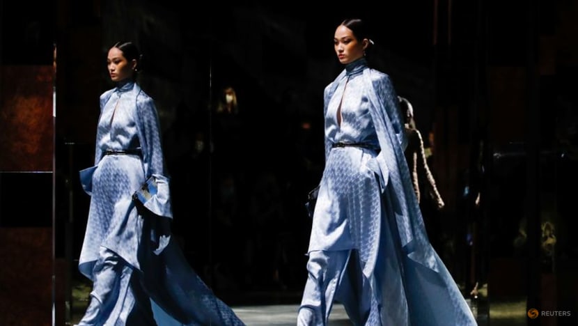Fendi opens Milan shows with disco glam, butterflies at Ferretti Fendi opens Milan shows with disco glam, butterflies at Ferretti