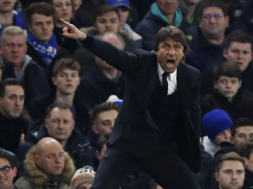 Seven successive managers have take on Antonio Conte and his new-fangled 3-4-2-1 and lost. Will Pep Guardiola break the trend and succeed? Photo: Reuters.