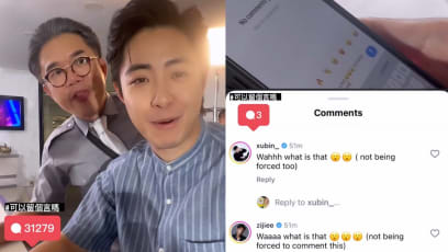 Cavin Soh ‘Forced’ Zong Zijie To Leave A Comment On His IG, And We Think He Regrets Doing That