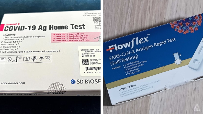 Singapore's supplies of COVID-19 self-test kits not affected by US FDA  advisory on unauthorised versions: HSA - CNA