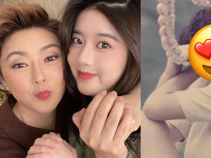Eleanor Lee shares old pics of Quan Yifeng in birthday tribute; the latter replies: "Your mum was so pretty when she was young" 