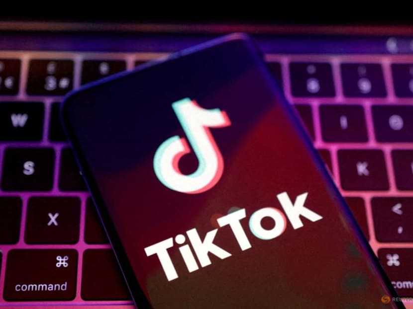 The TikTok app logo is seen in this illustration taken on Aug 22, 2022. 