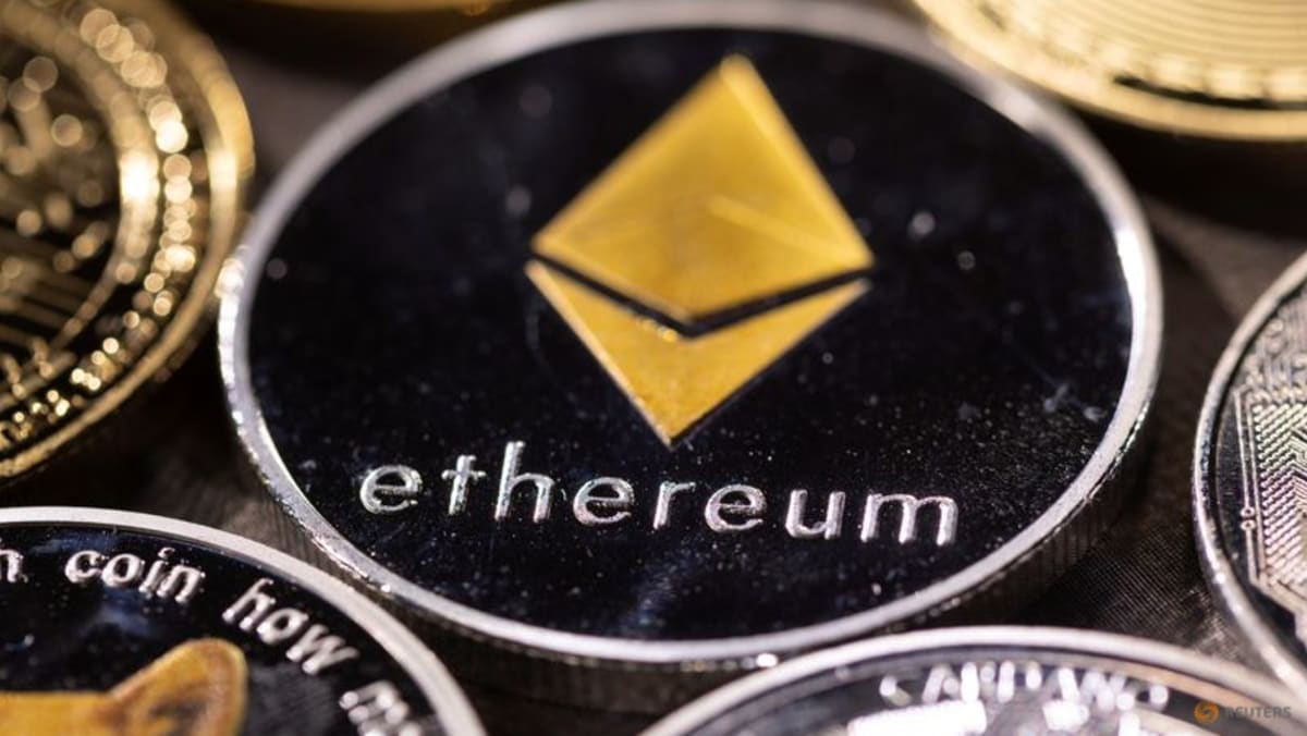 Crypto token ether could rise fivefold by end2026, StanChart says CNA