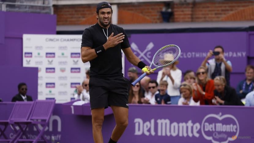 Dominant Berrettini wins second straight Queen's title Dominant Berrettini wins second straight Queen's title
